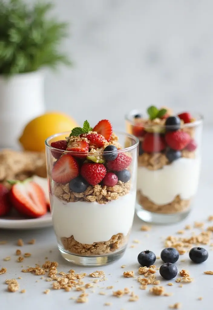 30+ Vegan Gluten Free Thanksgiving Recipes Everyone Will Enjoy 193 30+ Vegan Gluten Free Thanksgiving Recipes Everyone Will Enjoy - 29. Vegan Greek Yogurt Parfait