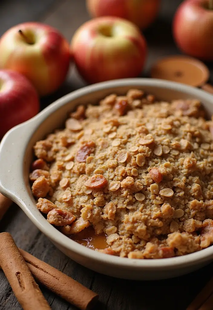 30+ Vegan Gluten Free Thanksgiving Recipes Everyone Will Enjoy 18 30+ Vegan Gluten Free Thanksgiving Recipes Everyone Will Enjoy - 4. Apple Crisp with Oat Topping