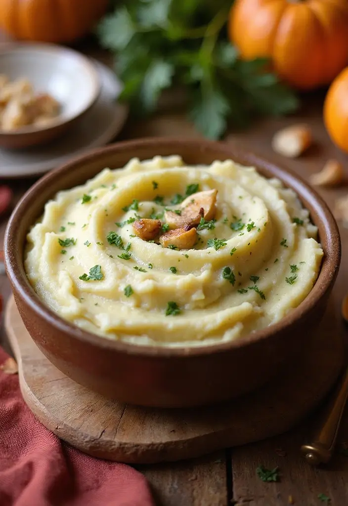 30+ Vegan Gluten Free Thanksgiving Recipes Everyone Will Enjoy 46 30+ Vegan Gluten Free Thanksgiving Recipes Everyone Will Enjoy - 8. Vegan Mashed Potatoes with Garlic