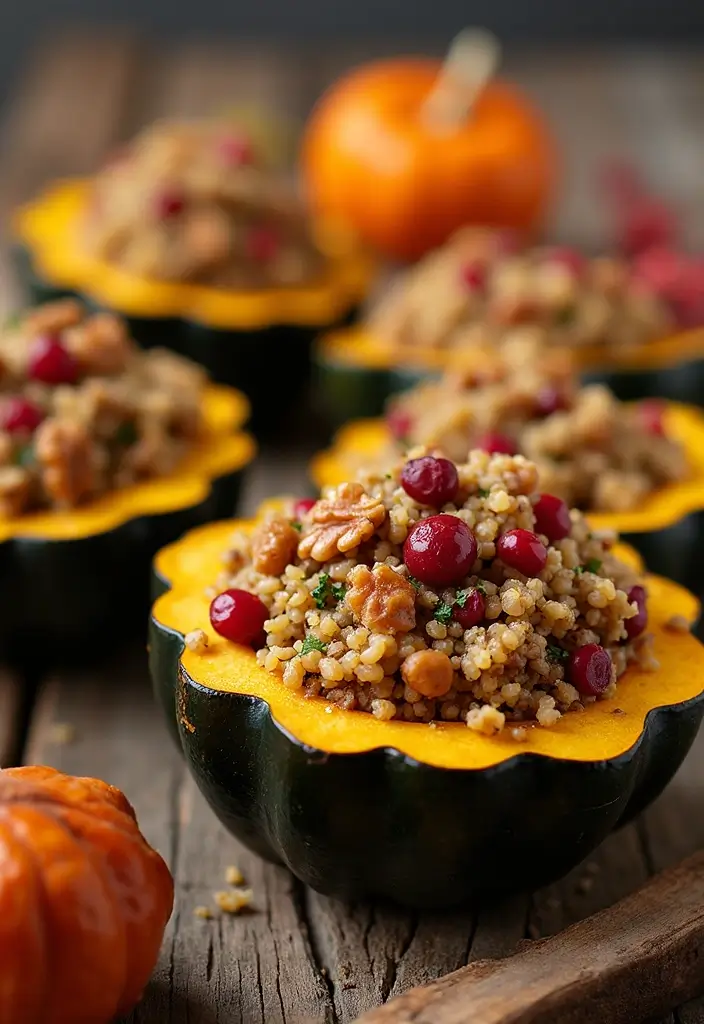 30+ Vegan Gluten Free Thanksgiving Recipes Everyone Will Enjoy 53 30+ Vegan Gluten Free Thanksgiving Recipes Everyone Will Enjoy - 9. Vegan Stuffed Squash