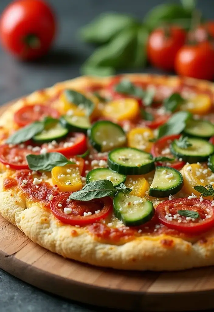 30+ Vegan Meal Prep Recipes for Busy Lifestyles 98 30+ Vegan Meal Prep Recipes for Busy Lifestyles - 16. Vegan Pizza with Cauliflower Crust