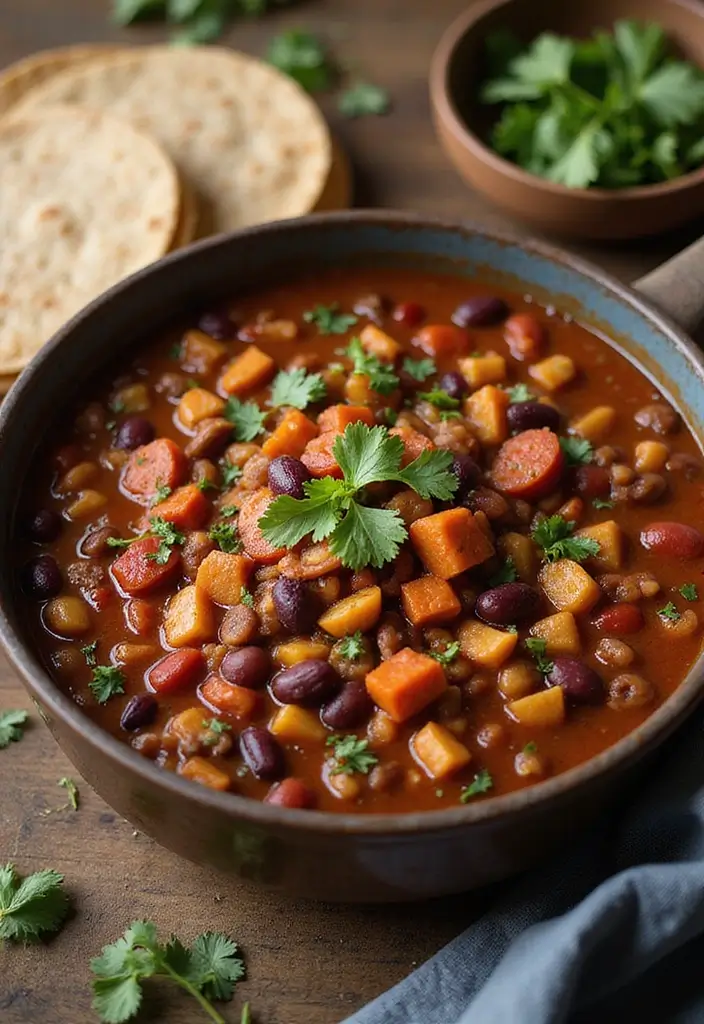30+ Vegan Meal Prep Recipes for Busy Lifestyles 8 30+ Vegan Meal Prep Recipes for Busy Lifestyles - 2. One-Pot Vegan Chili