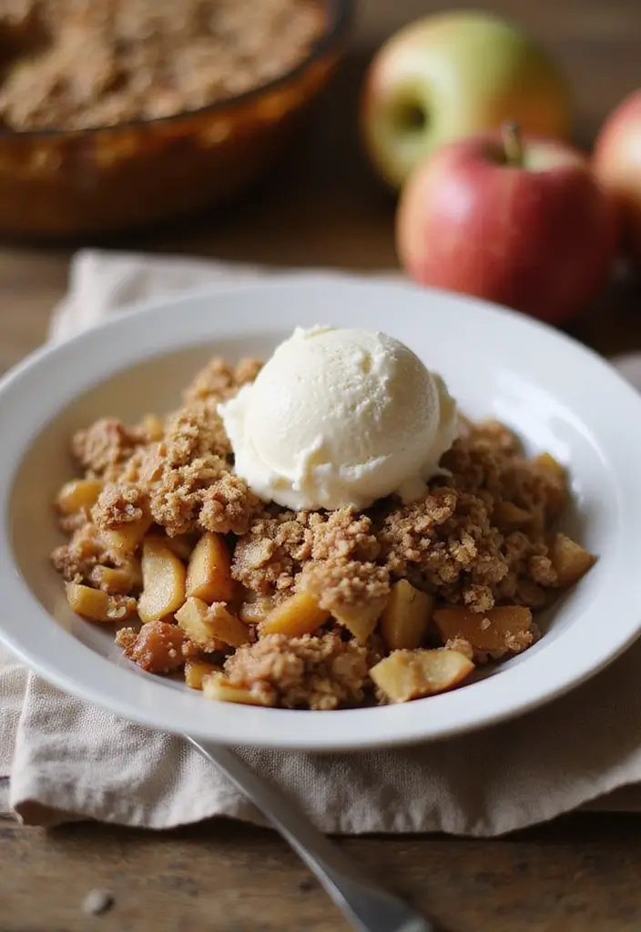 30+ Vegan Meal Prep Recipes for Busy Lifestyles 124 30+ Vegan Meal Prep Recipes for Busy Lifestyles - 20. Vegan Apple Crisp