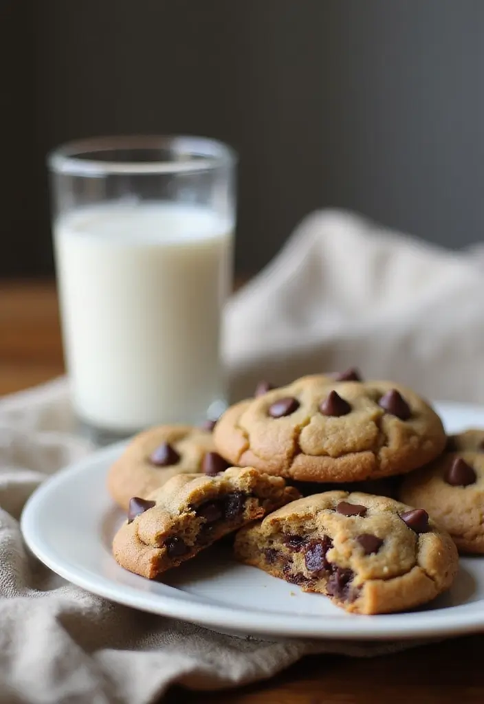 30+ Vegan Meal Prep Recipes for Busy Lifestyles 152 30+ Vegan Meal Prep Recipes for Busy Lifestyles - 24. Vegan Chocolate Chip Cookies