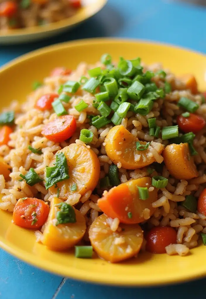 30+ Vegan Meal Prep Recipes for Busy Lifestyles 53 30+ Vegan Meal Prep Recipes for Busy Lifestyles - 9. Quick Vegan Fried Rice