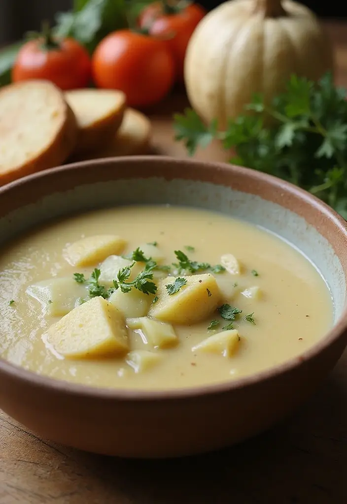 30 Vegan One Pot Recipes for Effortless Cooking 106 30 Vegan One Pot Recipes for Effortless Cooking - 18. Vegan Potato and Leek Soup