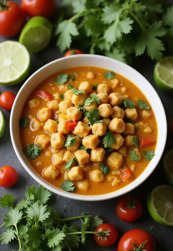 30 Vegan One Pot Recipes for Effortless Cooking 113 30 Vegan One Pot Recipes for Effortless Cooking - 19. Vegan Coconut Curry with Chickpeas