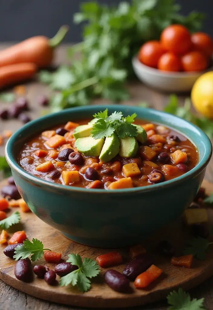 30 Vegan One Pot Recipes for Effortless Cooking 8 30 Vegan One Pot Recipes for Effortless Cooking - 2. One Pot Vegan Chili