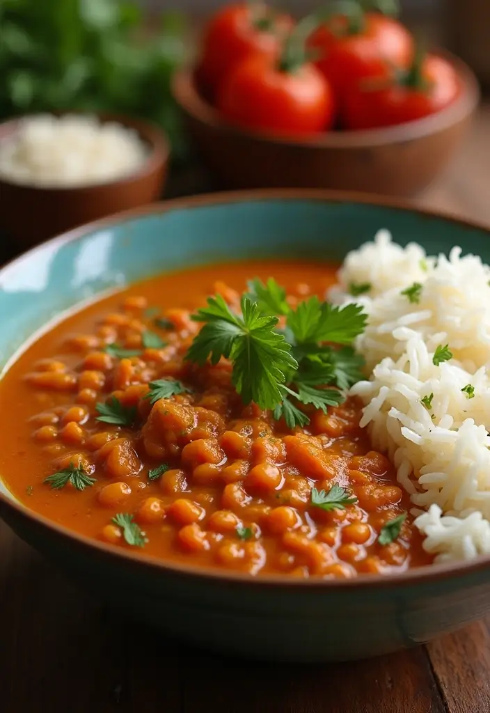 30 Vegan One Pot Recipes for Effortless Cooking 127 30 Vegan One Pot Recipes for Effortless Cooking - 21. Easy Vegan Red Lentil Dahl
