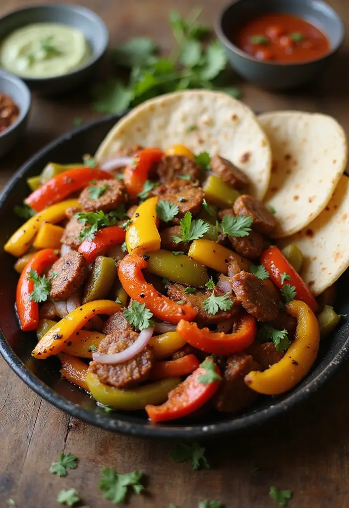 30 Vegan One Pot Recipes for Effortless Cooking 139 30 Vegan One Pot Recipes for Effortless Cooking - 23. One Pot Vegan Fajitas