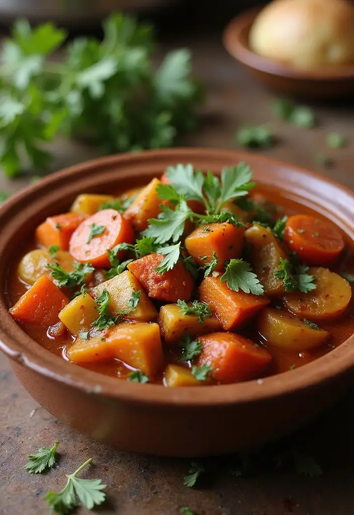 30 Vegan One Pot Recipes for Effortless Cooking 29 30 Vegan One Pot Recipes for Effortless Cooking - 5. One Pot Vegan Moroccan Stew