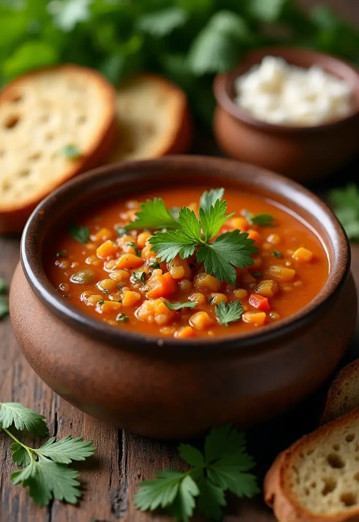 30 Vegan One Pot Recipes for Effortless Cooking 46 30 Vegan One Pot Recipes for Effortless Cooking - 8. Hearty Vegan Lentil Soup