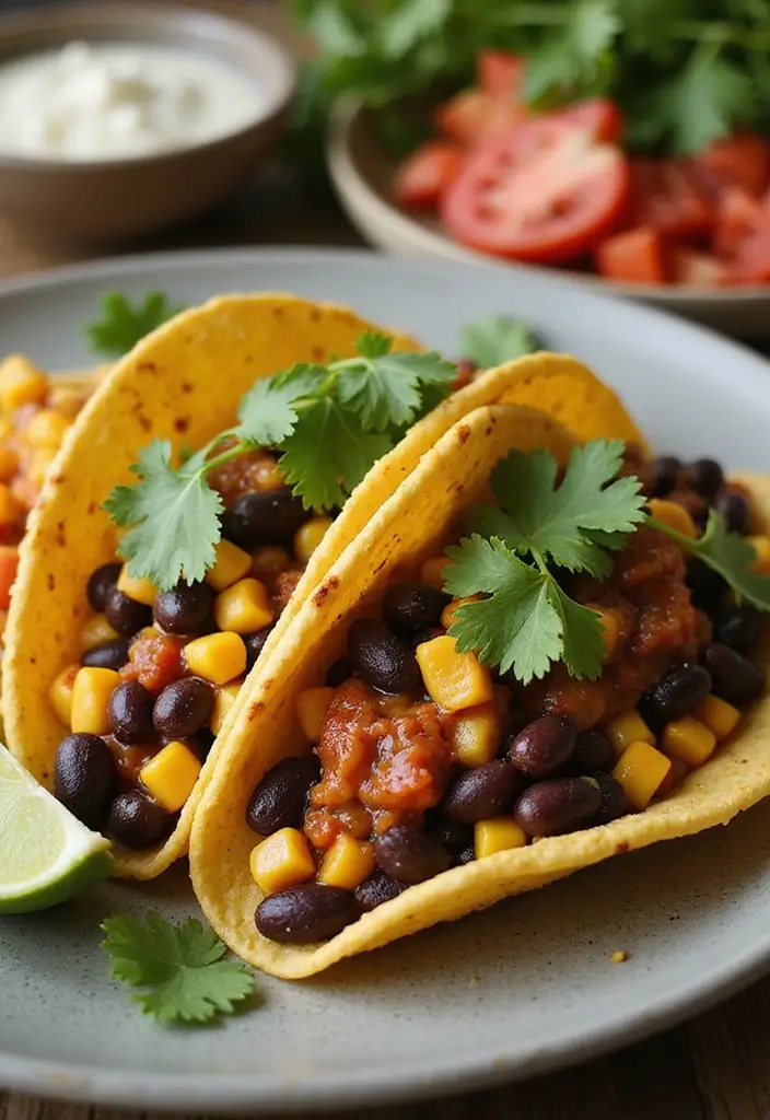 30 Vegan One Pot Recipes for Effortless Cooking 53 30 Vegan One Pot Recipes for Effortless Cooking - 9. Quick Vegan Tacos in a Pot