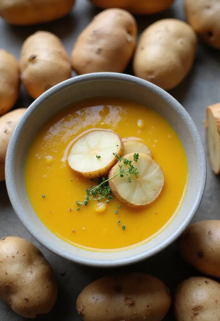 30+ Vegan Potato Soup Recipes That Feel Like a Hug 130 30+ Vegan Potato Soup Recipes That Feel Like a Hug - 20. Vegan Potato and Ginger Soup