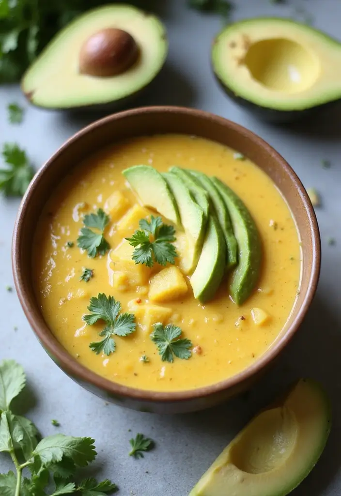 30+ Vegan Potato Soup Recipes That Feel Like a Hug 172 30+ Vegan Potato Soup Recipes That Feel Like a Hug - 26. Vegan Potato and Avocado Soup