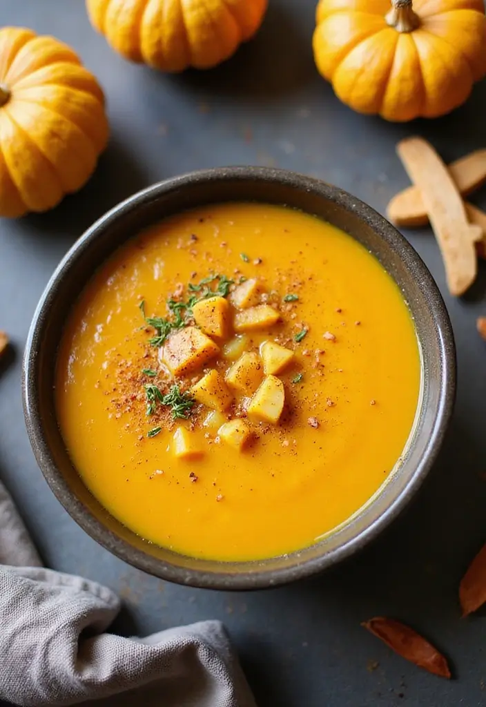 30+ Vegan Potato Soup Recipes That Feel Like a Hug 193 30+ Vegan Potato Soup Recipes That Feel Like a Hug - 29. Vegan Potato and Squash Soup