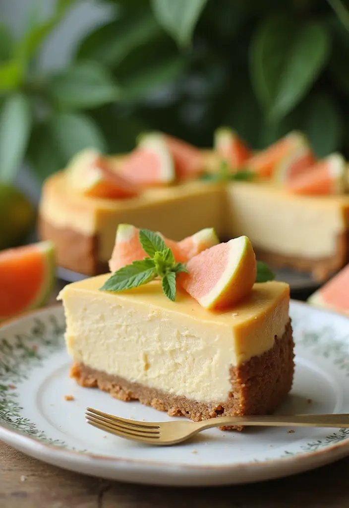 30 Vegan Puerto Rican Recipes Full of Flavor and Soul 154 30 Vegan Puerto Rican Recipes Full of Flavor and Soul - 24. Vegan Guava Cheesecake