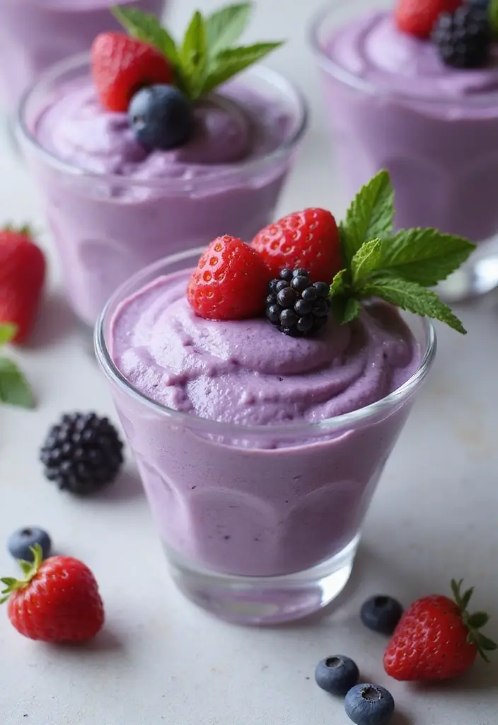 30+ Vegan Purple Sweet Potato Recipes to Inspire You 194 30+ Vegan Purple Sweet Potato Recipes to Inspire You - 30. Purple Sweet Potato Mousse