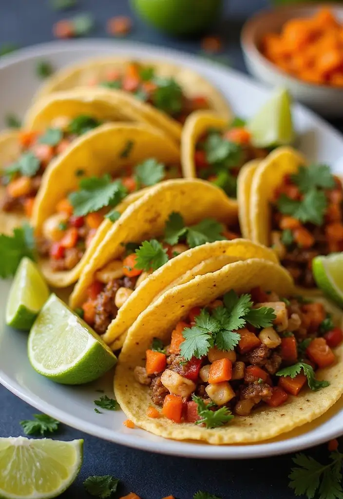 30+ Vegan Recipes for a Crowd That Everyone Will Love 1 30+ Vegan Recipes for a Crowd That Everyone Will Love - 1. Mini Vegan Tacos