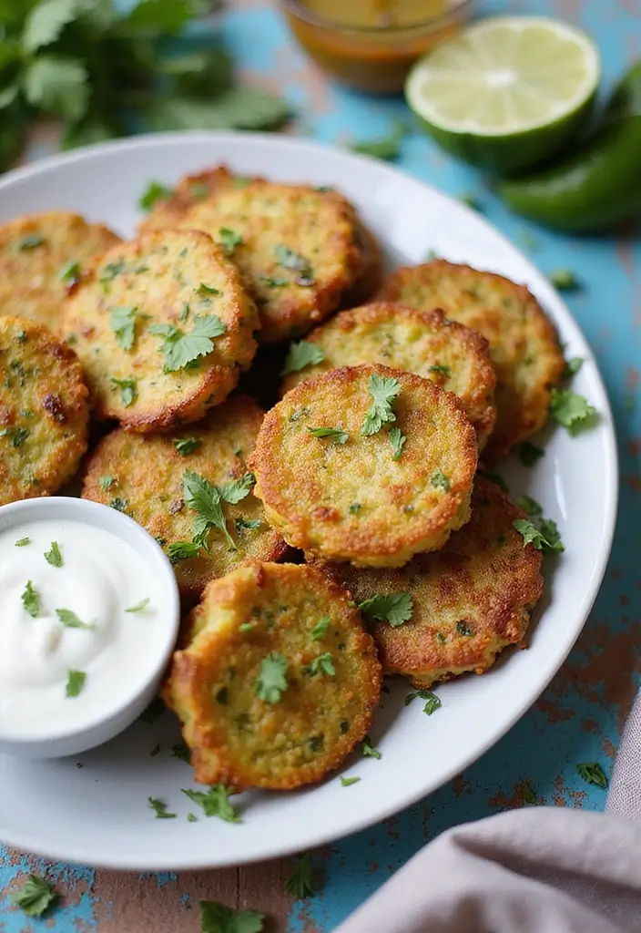 30+ Vegan Recipes for a Crowd That Everyone Will Love 71 30+ Vegan Recipes for a Crowd That Everyone Will Love - 11. Zucchini Fritters