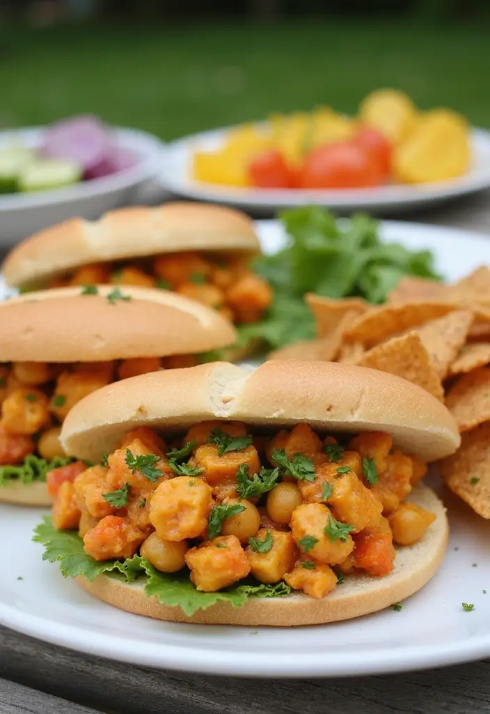 30+ Vegan Recipes for a Crowd That Everyone Will Love 88 30+ Vegan Recipes for a Crowd That Everyone Will Love - 14. Chickpea Salad Sandwiches