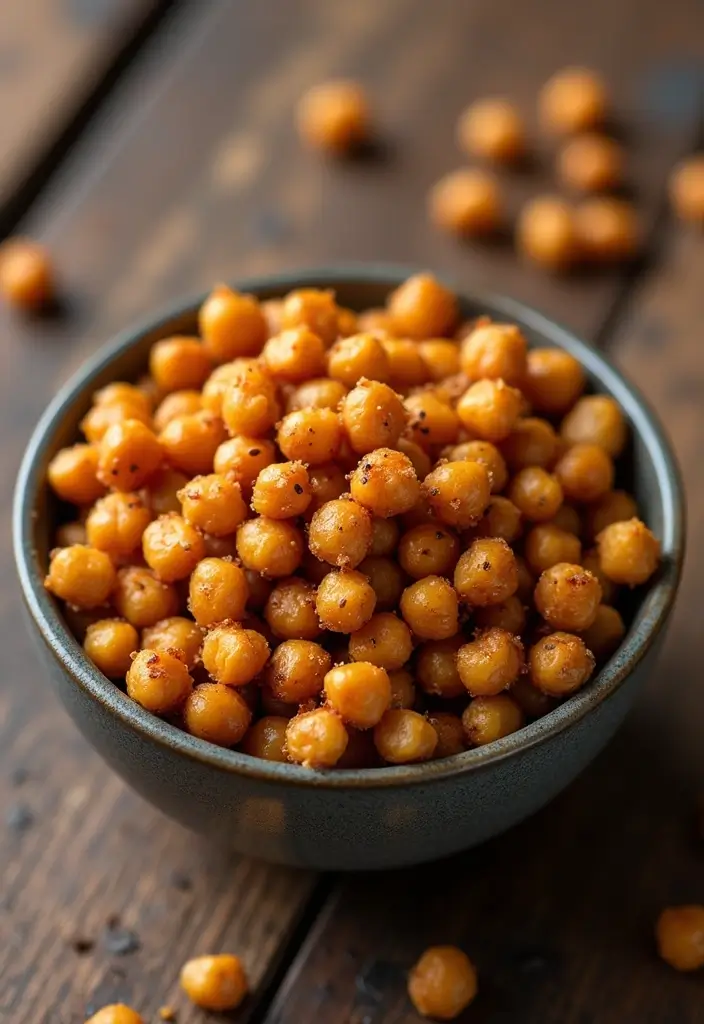 30+ Vegan Recipes for a Crowd That Everyone Will Love 185 30+ Vegan Recipes for a Crowd That Everyone Will Love - 29. Roasted Chickpeas