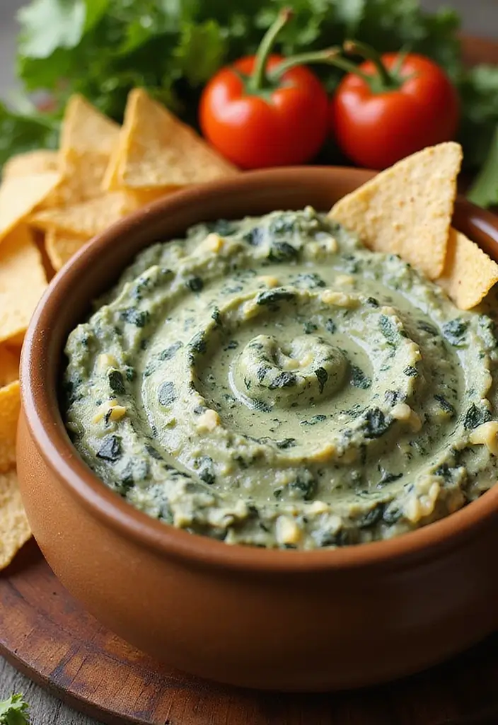 30+ Vegan Recipes for a Crowd That Everyone Will Love 15 30+ Vegan Recipes for a Crowd That Everyone Will Love - 3. Vegan Spinach Artichoke Dip