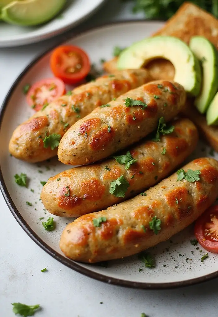 30+ Vegan Sausage Recipes Perfect for Dinner 56 30+ Vegan Sausage Recipes Perfect for Dinner - 10. Vegan Breakfast Sausages