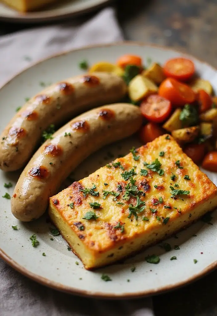 30+ Vegan Sausage Recipes Perfect for Dinner 122 30+ Vegan Sausage Recipes Perfect for Dinner - 20. Baked Tofu & Herb Sausages