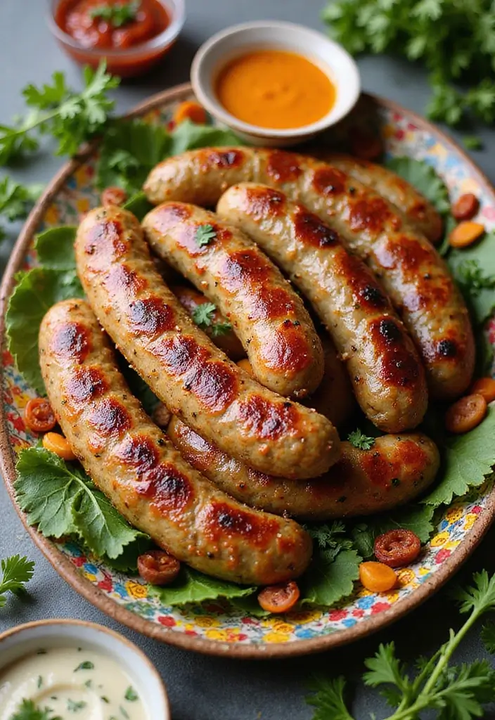 30+ Vegan Sausage Recipes Perfect for Dinner 162 30+ Vegan Sausage Recipes Perfect for Dinner - 26. Roasted Vegetable Vegan Sausages