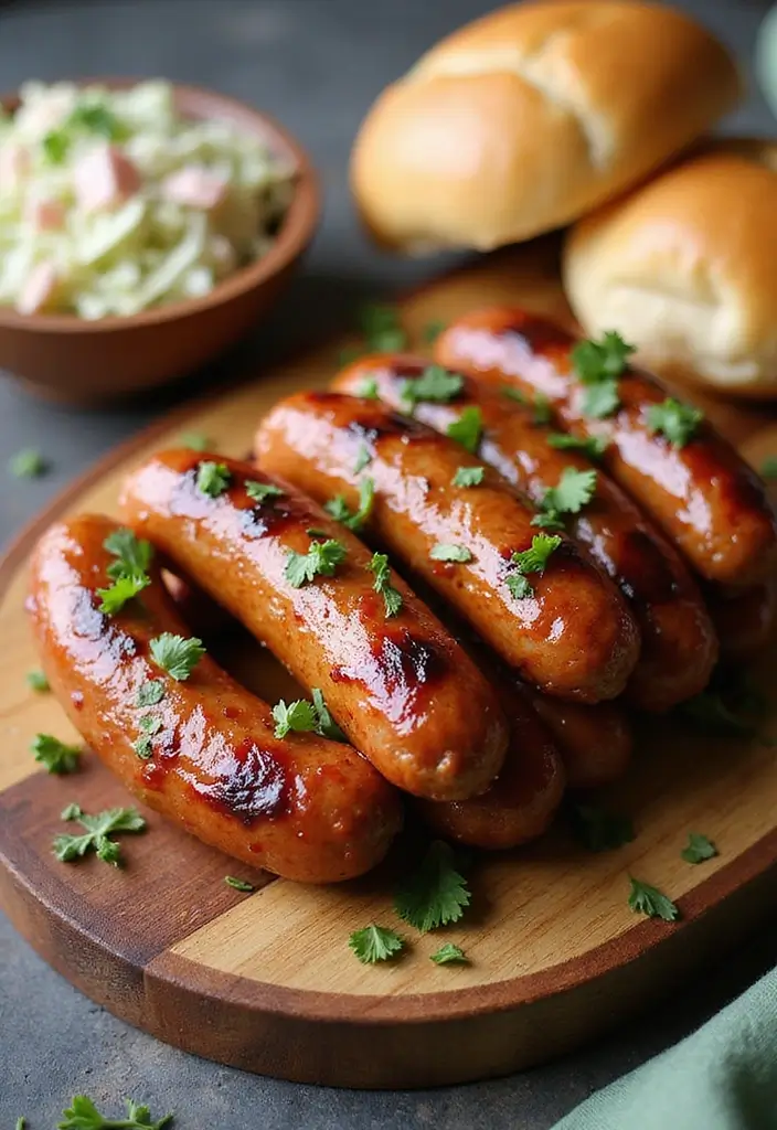 30+ Vegan Sausage Recipes Perfect for Dinner 30 30+ Vegan Sausage Recipes Perfect for Dinner - 6. BBQ Lentil Sausages
