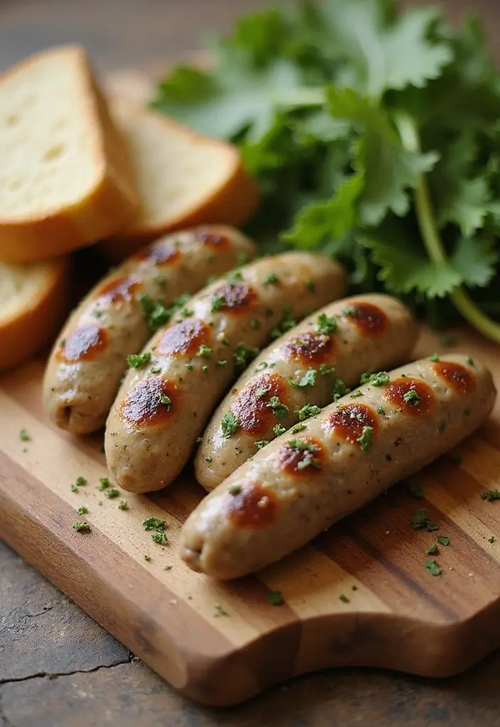 30+ Vegan Sausage Recipes Perfect for Dinner 44 30+ Vegan Sausage Recipes Perfect for Dinner - 8. Herbed Mushroom Sausages