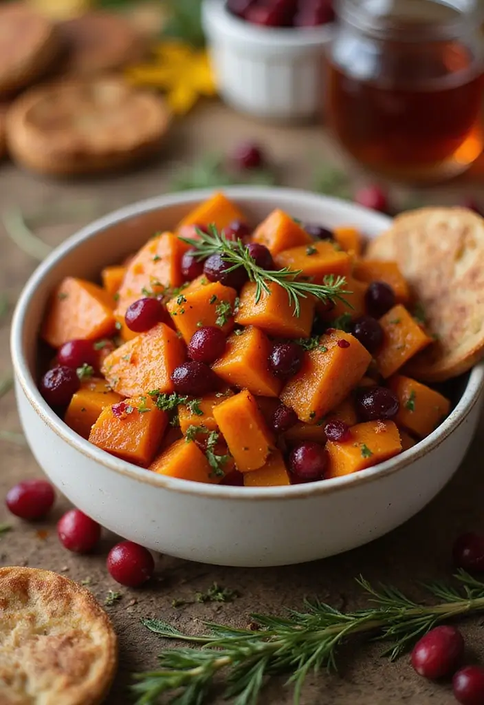 30 Vegan Sweet Potato Recipes for Thanksgiving Dinner 125 30 Vegan Sweet Potato Recipes for Thanksgiving Dinner - 19. Sweet Potato and Cranberry Chutney