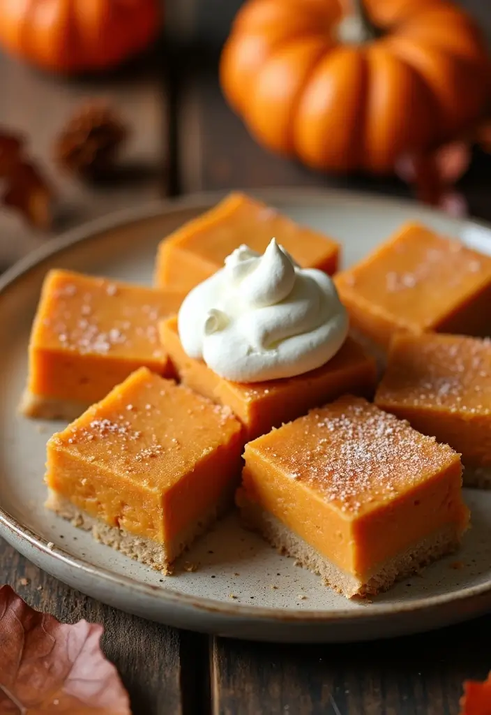 30 Vegan Sweet Potato Recipes for Thanksgiving Dinner 200 30 Vegan Sweet Potato Recipes for Thanksgiving Dinner - 30. Sweet Potato Pie Bars